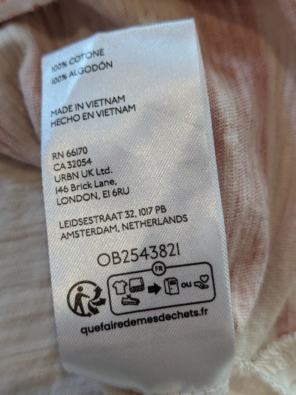 $22 Anthropologie Pilcro Women's XL Butterfly Graphic Cotton Notched Hem Tee EUC - Picture 8 of 8
